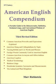Title: American English Compendium, Author: Marv Rubinstein