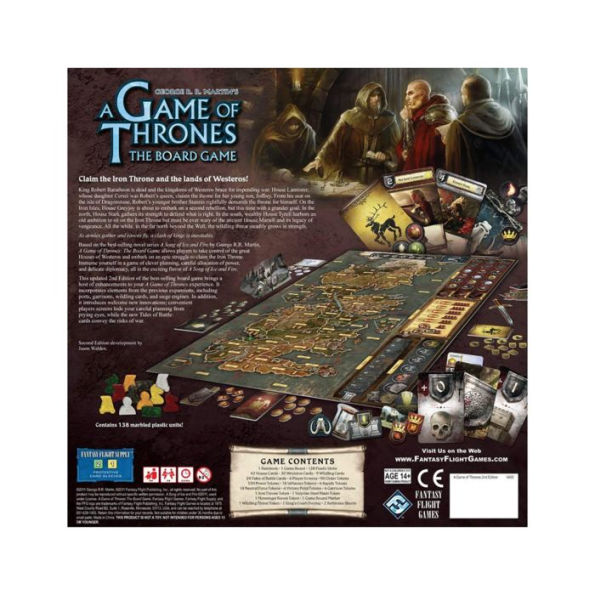 Game of Thrones Board Game: 2nd Edition