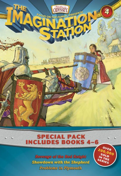 Imagination Station Books 3-Pack: Revenge of the Red Knight / Showdown with the Shepherd / Problems in Plymouth