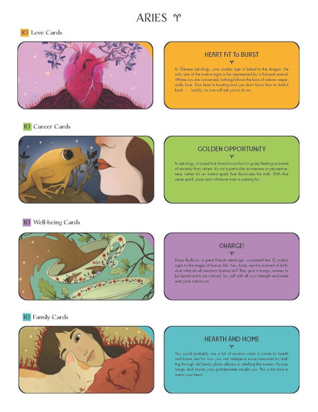 Aries Pocket Zodiac Cards: 40 Magical Messages from the Stars