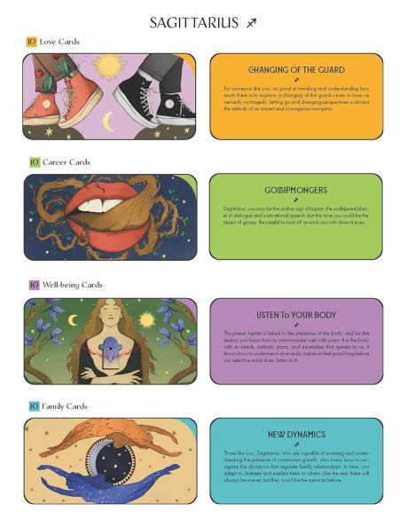 Sagittarius Pocket Zodiac Cards: 40 Magical Messages from the Stars