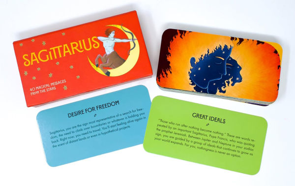 Sagittarius Pocket Zodiac Cards: 40 Magical Messages from the Stars