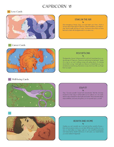 Capricorn Pocket Zodiac Cards: 40 Magical Messages from the Stars