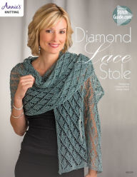 Title: Diamond Lace Stole, Author: Annie's