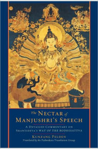 Title: The Nectar of Manjushri's Speech: A Detailed Commentary on Shantideva's Way of the Bodhisattva, Author: Kunzang Pelden