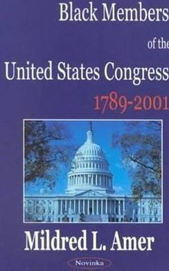 Black Members of the United States Congress, 1789-2001