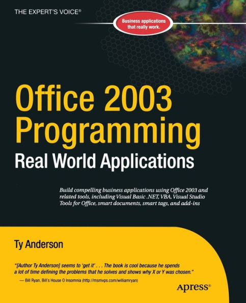 Office 2003 Programming: Real World Applications