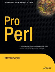 Title: Pro Perl / Edition 1, Author: Peter Wainwright