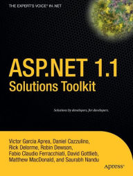 Title: ASP.NET 1.1 Solutions Toolkit, Author: Matthew MacDonald