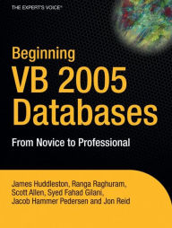 Title: Beginning VB 2005 Databases: From Novice to Professional, Author: Jacob Hammer Pedersen