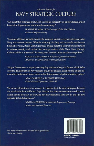 Navy Strategic Culture: Why the Navy Thinks Differently