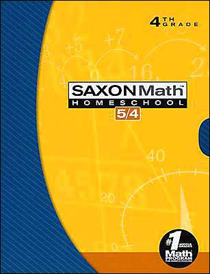 Saxon Math 5/4: Homeschool Set/Box / Edition 1 by Houghton Mifflin ...