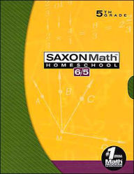 Title: Saxon Math 6/5: Homeschool Set/Box, Author: Houghton Mifflin Harcourt