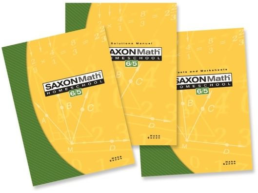 Saxon Math 6/5 Homeschool: Complete Kit 3rd Edition / Edition 1