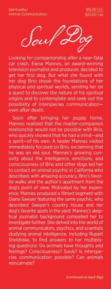 Soul Dog: A Journey into the Spiritual Life of Animals