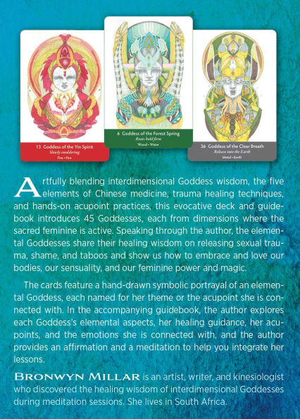 Elemental Goddess Oracle: 45 Cards and Guidebook