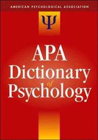 Ebook portugues download APA Dictionary of Psychology by  in English 9781591473800