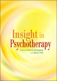 Title: Insight in Psychotherapy, Author: Louis G. Castonguay