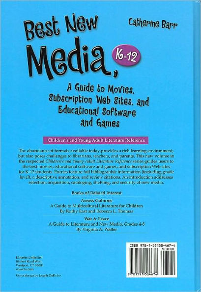 Best New Media, K-12: A Guide to Movies, Subscription Web Sites, and Educational Software and Games