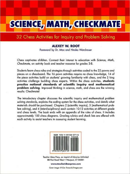  Science, Math, Checkmate: 32 Chess Activities for