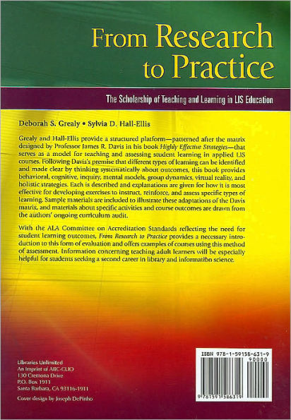 From Research to Practice: The Scholarship of Teaching and Learning in LIS Education