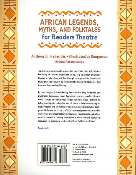 African Legends, Myths, and Folktales for Readers Theatre (Readers Theatre Series)