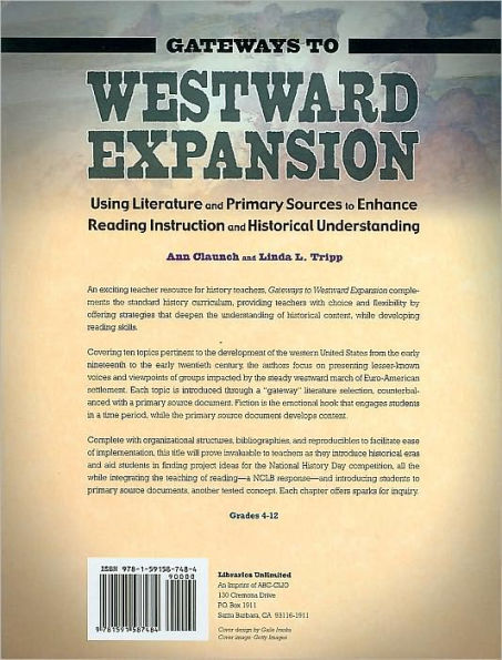 Gateways to Westward Expansion: Using Literature and Primary Sources to Enhance Reading Instruction and Historical Understanding