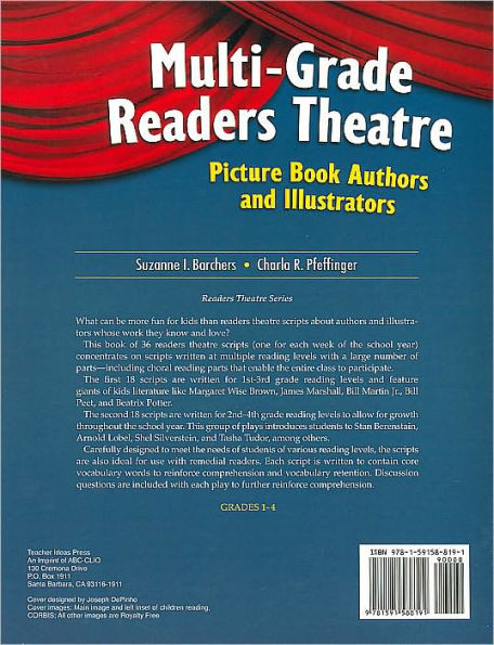 Multi-Grade Readers Theatre: Picture Book Authors and Illustrators