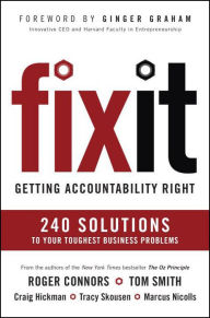 Free torrent pdf books download Fix It: Getting Accountability Right English version 9781591847878 by Roger Connors, Tom Smith RTF PDB MOBI