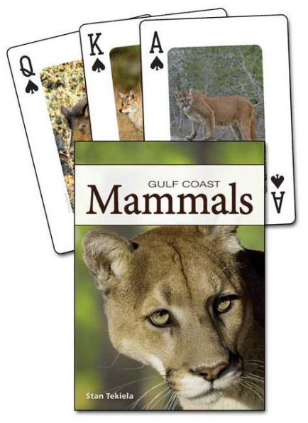 Mammals of the Gulf Coast Playing Cards