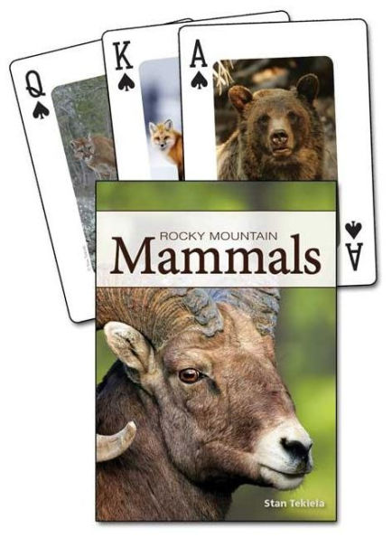 Mammals of the Rocky Mountains Playing Cards