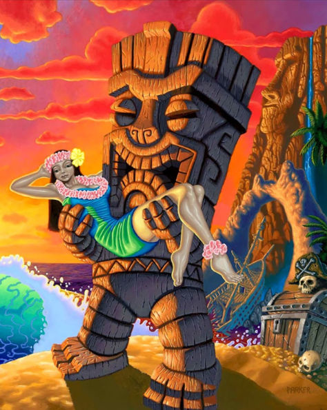 Atomic Dreams at the Red Tiki Lounge