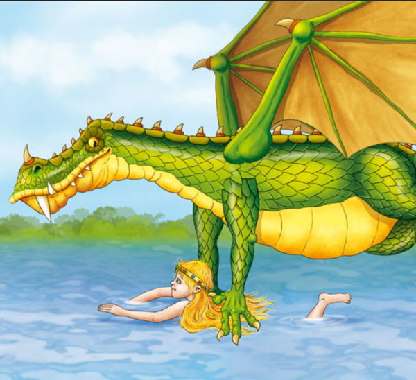 Princess and the Dragon: How Met Dragon