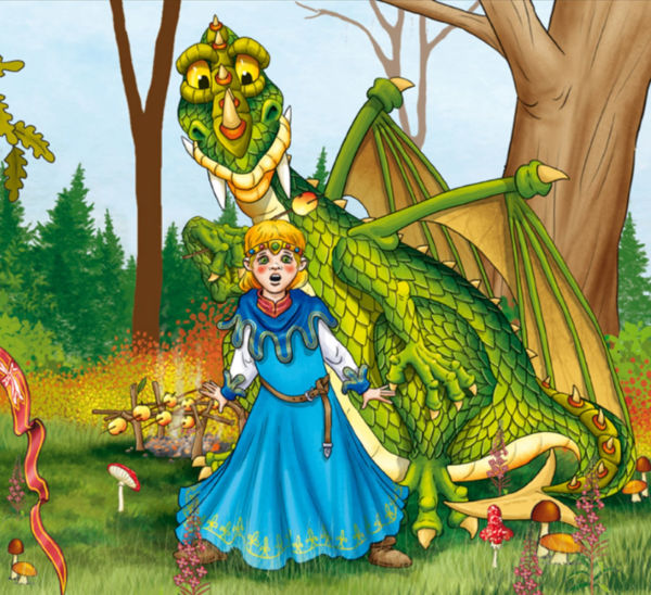 Princess and the Dragon: How Met Dragon