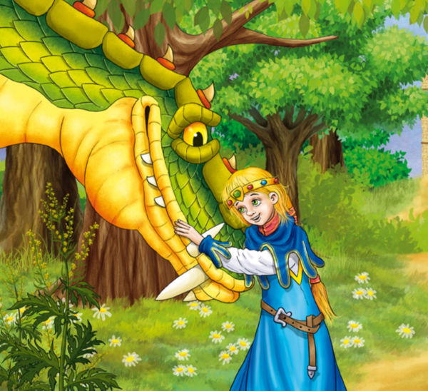 Princess and the Dragon: How Met Dragon