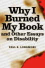 Why I Burned My Book