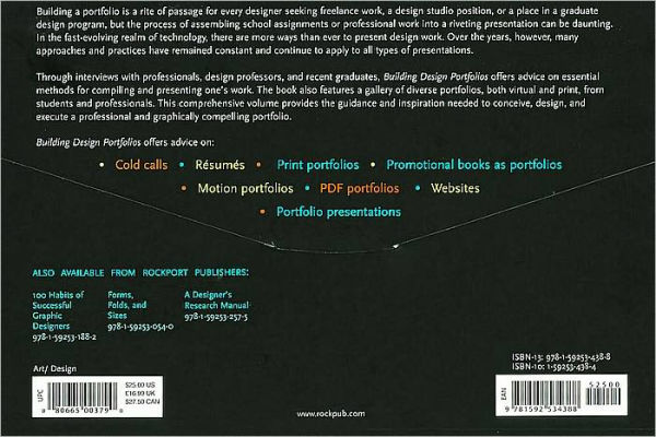 Building Design Portfolios: Innovative Concepts for Presenting Your Work
