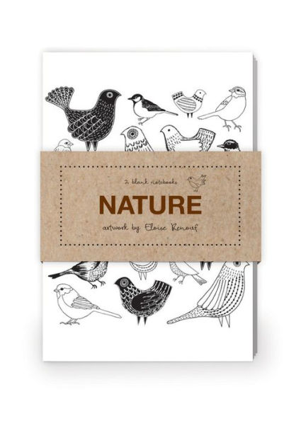 Nature Artwork by Eloise Renouf Journal Collection 2: Set of two 64-page notebooks