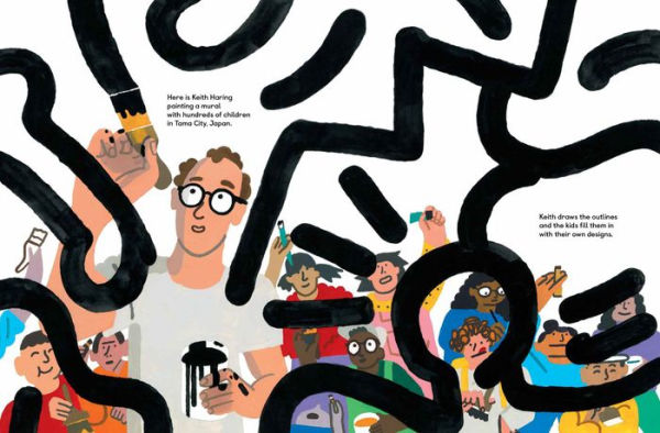 Drawing on Walls: A Story of Keith Haring