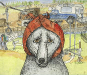 Alternative view 1 of How the Big Bad Wolf Got His Comeuppance