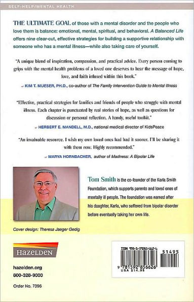 A Balanced Life: Nine Strategies for Coping with the Mental Health Problems of a Loved One