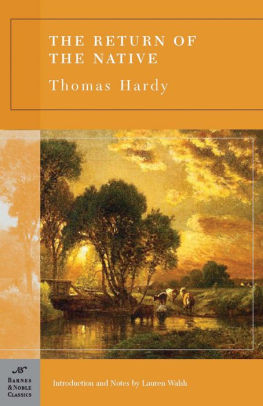 The Return Of The Native Barnes Noble Classics Series By