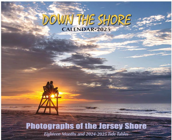 2025 Down The Shore - New Jersey Shore Calendar