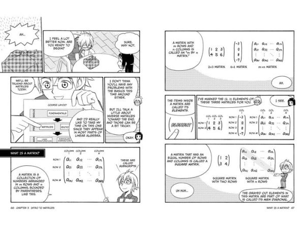 The Manga Guide to Linear Algebra by Takahashi, Shin