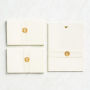 Gold Butterfly Stationery Set Of 30