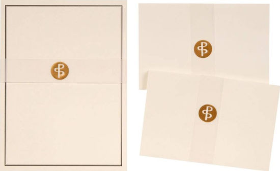 stationery sheets cream wishlist