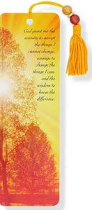 Title: Serenity Prayer Beaded Paper Bookmark, Author: Peter Pauper Press