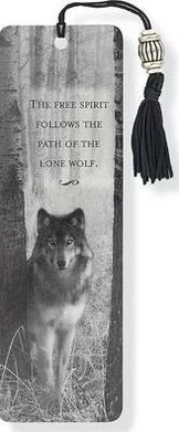 Wolf Beaded Bookmark