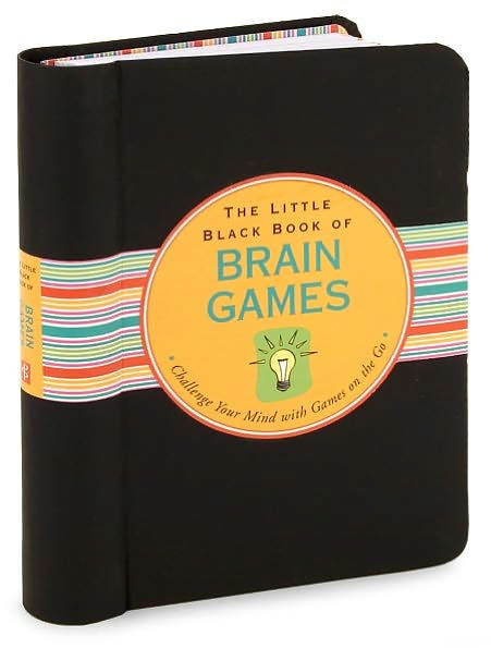 Little Black Book of Brain Games (Brain Teasers): Challenge Your Mind with on the Go