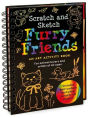 Scratch & Sketch Furry Friends (Trace-Along): An Art Activity Book